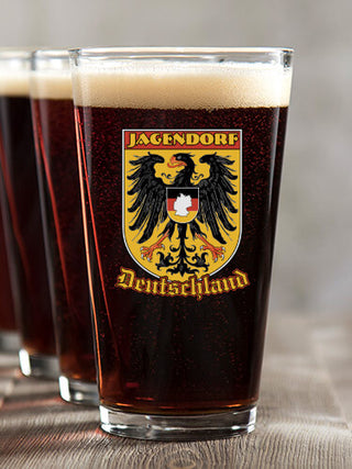 German Eagle : Pint Glasses - Color Printed