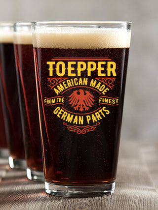 German Parts : Pint Glasses - Color Printed