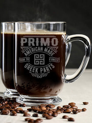 Greek Parts : Coffee Mugs - Engraved