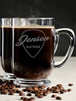 Guitars : Coffee Mugs - Engraved