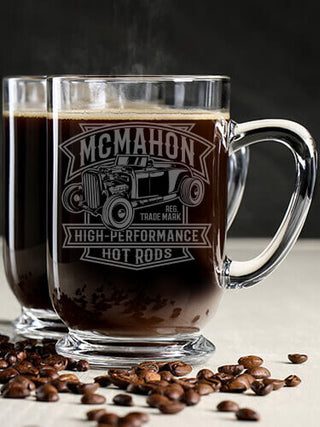 High-Performance Hot Rods : Coffee Mugs - Engraved