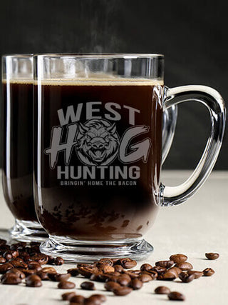 Hog Hunting : Coffee Mugs - Engraved