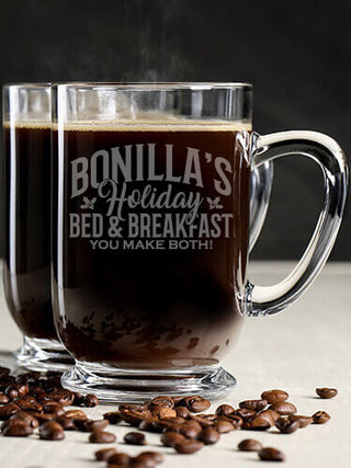 Holiday Bed And Breakfast : Coffee Mugs - Engraved