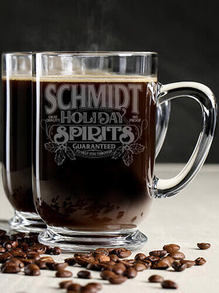 Holiday Spirits : Coffee Mugs - Engraved