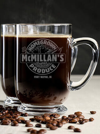 Homegrown Produce : Coffee Mugs - Engraved