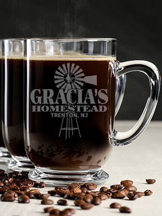 Homestead : Coffee Mugs - Engraved