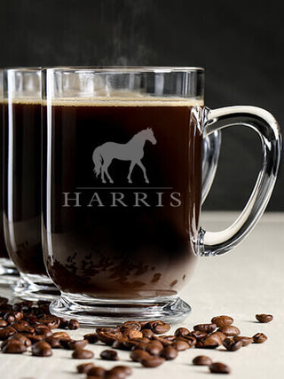 Horse : Coffee Mugs - Engraved
