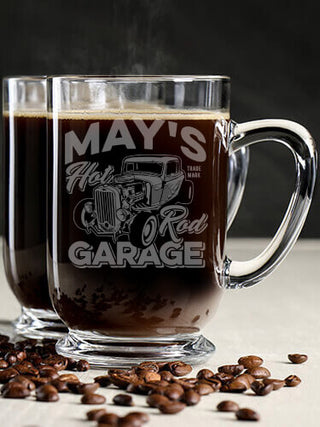 Hot Rod Garage BP : Coffee Mugs - Engraved