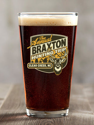 Hunting Trip : Pint Glasses - Color Printed