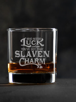 Irish Charm : Rocks Glasses - Engraved