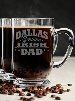 Irish Dad : Coffee Mugs - Engraved
