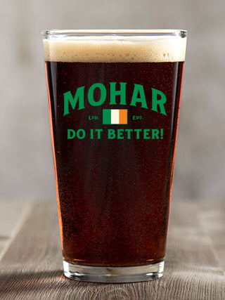 Irish Do It Better : Pint Glasses - Color Printed