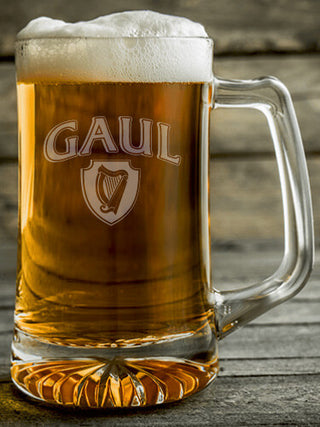 Irish Harp : Beer Mugs - Engraved