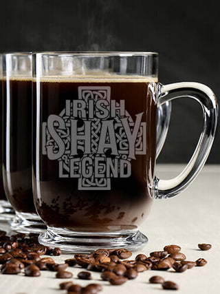 Irish Legend : Coffee Mugs - Engraved