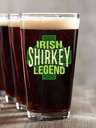 Irish Legend : Pint Glasses - Color Printed