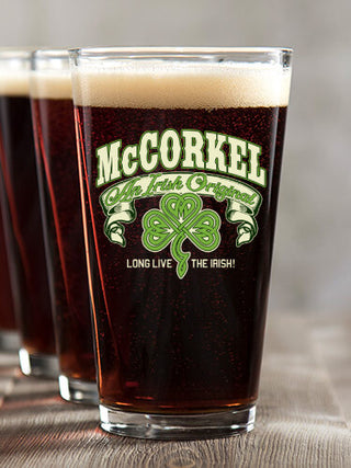 Irish Original : Pint Glasses - Color Printed