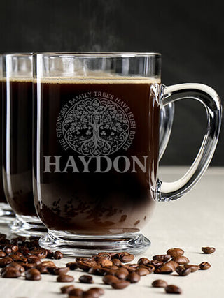 Irish Roots : Coffee Mugs - Engraved