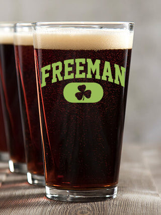 Irish Varsity : Pint Glasses - Color Printed