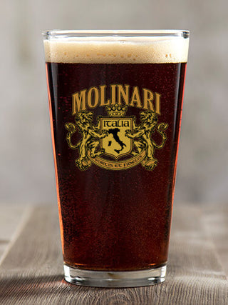 Italian Crest : Pint Glasses - Color Printed