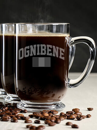 Italian Flag Varsity : Coffee Mugs - Engraved