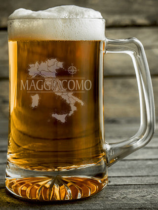 Italian Heritage : Beer Mugs - Engraved