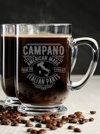 Italian Parts : Coffee Mugs - Engraved