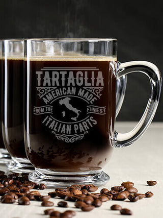 Italian Parts : Coffee Mugs - Engraved