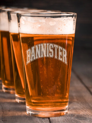 Ivy League : Pint Glasses - Engraved