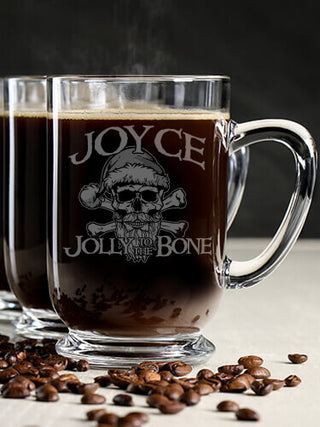 Jolly To The Bone : Coffee Mugs - Engraved
