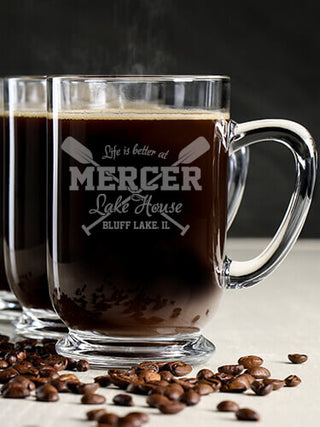 Lake House : Coffee Mugs - Engraved