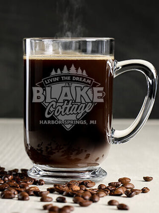 Livin' The Dream Cottage : Coffee Mugs - Engraved