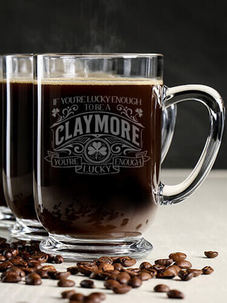 Lucky Enough : Coffee Mugs - Engraved