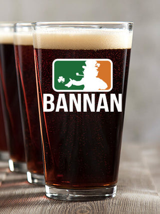 Major League Irish : Pint Glasses - Color Printed