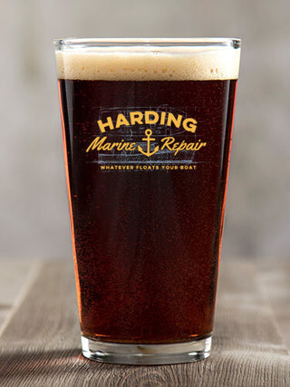 Marine Repair : Pint Glasses - Color Printed