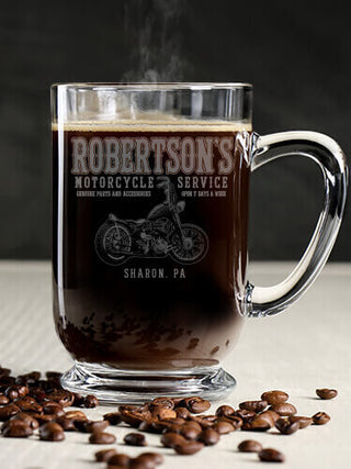 Motorcycle Service BP : Coffee Mugs - Engraved