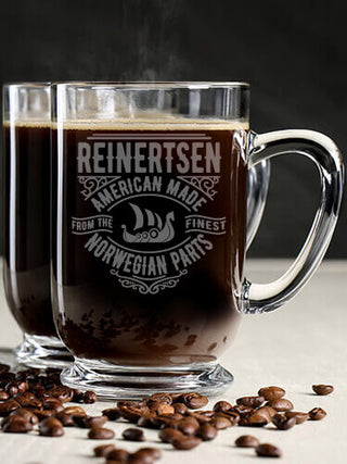 Norwegian Parts : Coffee Mugs - Engraved