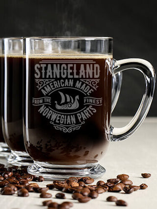 Norwegian Parts : Coffee Mugs - Engraved