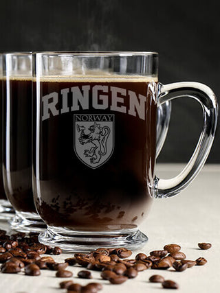 Norwegian Shield : Coffee Mugs - Engraved