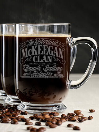 Notorious Clan : Coffee Mugs - Engraved