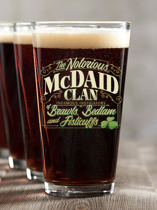 Notorious Clan : Pint Glasses - Color Printed
