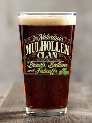Notorious Clan : Pint Glasses - Color Printed