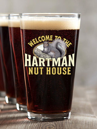 Nut House : Pint Glasses - Color Printed