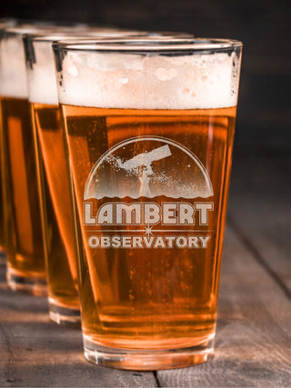 Observatory : Pint Glasses - Engraved