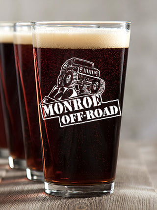 Off-Road : Pint Glasses - Color Printed