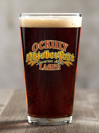 Oktoberfest Lager : Pint Glasses - Color Printed