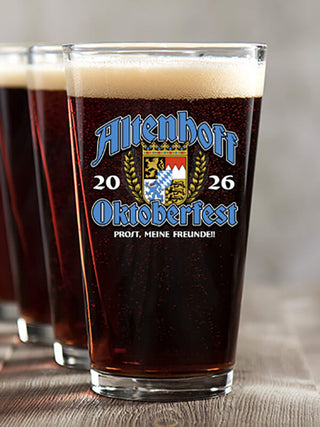 Oktoberfest : Pint Glasses - Color Printed