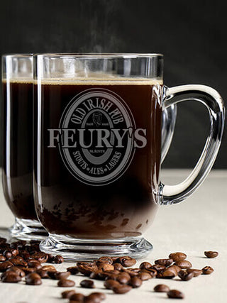 Old Irish Pub : Coffee Mugs - Engraved