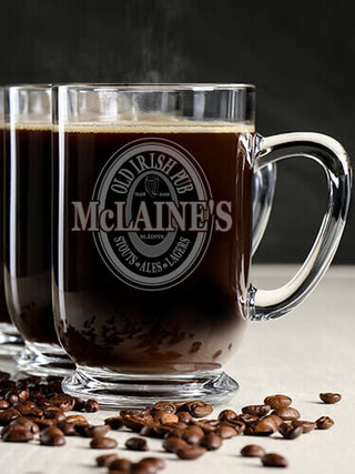 Old Irish Pub : Coffee Mugs - Engraved