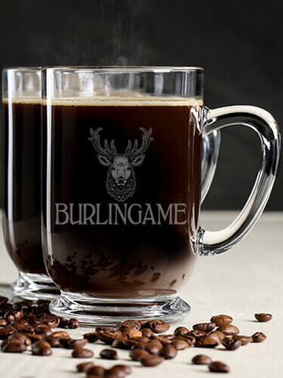 Old Stag : Coffee Mugs - Engraved