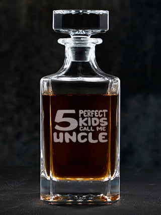 Perfect Kids : Whiskey Decanter - Engraved